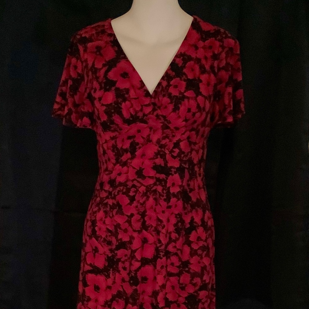 Chaps Floral Dress